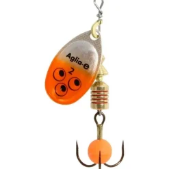 Mepps Leurres Truite * Cuiller Tournante Aglia-E Brite - Orange