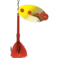 Mepps Leurres Truite * Cuiller Tournante Lusox Fluo Or Chartreuse