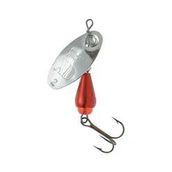 Mepps Leurres Truite * Cuiller Tournante Xd Platinium Argent Rouge