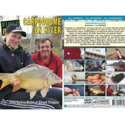 Vidéotel Cadeaux & Décoration|Cadeaux & Décoration * Dvd - Carpodrome En Hiver Avec Valerie Nadan Et Gerard Trinquier - Peche Au Coup - Video Peche
