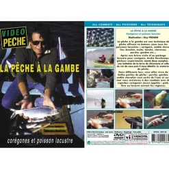 Vidéotel Spécial Corégone * Dvd - La Peche À La Gambe Coregones Et Poisson Lacustre