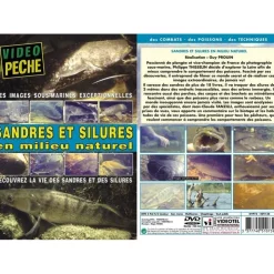 Vidéotel Cadeaux & Décoration|Cadeaux & Décoration * Dvd - Sandres Et Silures En Milieu Naturel Decouvrez La Vie Des Sandres Et Des Silures