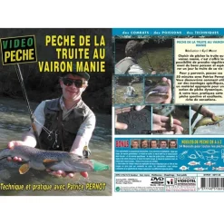 Vidéotel Cadeaux & Décoration|Cadeaux & Décoration * Dvd - Truite Au Vairon Manie Avec Patrice Pernot - Peche De La Truite - Video Peche