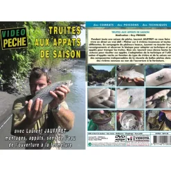 Vidéotel Cadeaux & Décoration|Cadeaux & Décoration * Dvd - Truite Aux Appâts De Saison Avec Laurent Jauffret