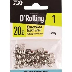 Daiwa Montage Ligne * Emerillon Baril Ball - Par 20