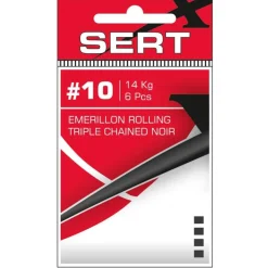SRT Petit Matériel * Emerillon Rolling Triple Chained Noir