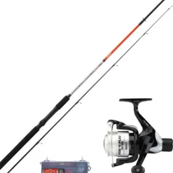 SRT Ensembles Carnassier * Ensemble Lancer Kit Fish ’N Play Spincast 2102 + 201Rd + Box