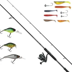 Abu Garcia Ensembles Carnassier^Ensemble Spinning Fast Attack Pro Spinning Combo