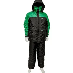 Sensas Vestes De Pêche * Ensemble Veste Et Pantalon Homme Montreal - Noir/Vert