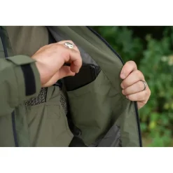 Korum Vestes De Pêche * Ensemble Veste Et Salopette Homme Superseal Waterproof - Kaki