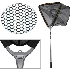 Zebco Epuisettes * Epuisette Tele Rubber