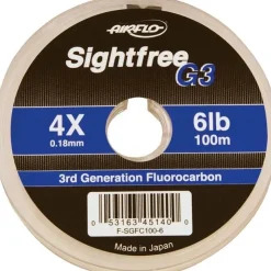 Airflo Fils Mouche * Fluorocarbone Sightfree G3 Fluoro Tippet - 100M