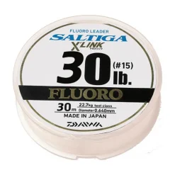 Daiwa Fils - Tresses - Bdl Carnassier|Tresses - Fils - Bdl Mer * Fluorocarbone Saltiga X' Link Fluorocarbon Leader - 30M