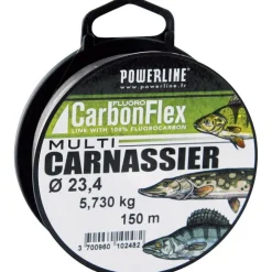 Powerline Fils - Tresses - Bdl Carnassier * Fluorocarbone Carbonflex Multicarnassier - 150M