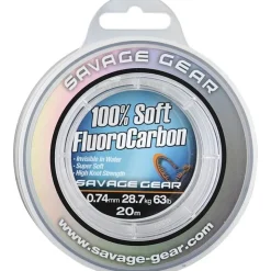 Savage Gear Fils - Tresses - Bdl Carnassier * Fluorocarbone Soft Fluoro Carbon
