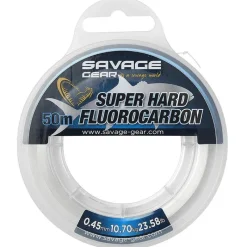 Savage Gear Tresses - Fils - Bdl Mer^Fluorocarbone Super Hard Savage Leader