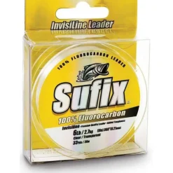 Sufix Fils Truite * Fluorocarbone Invisiline Clear - 50M