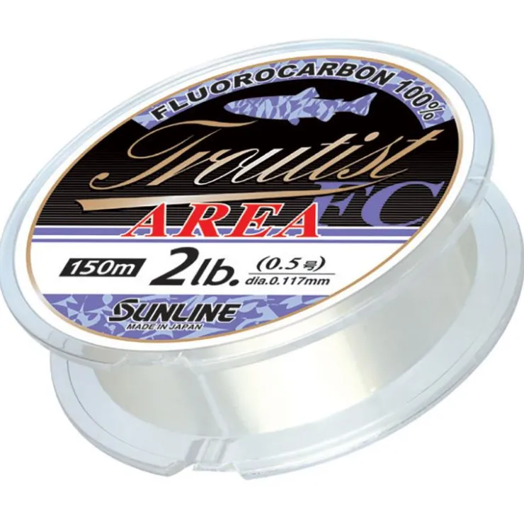 Sunline Fils Truite * Fluorocarbone Troutist Area Fc - 15M