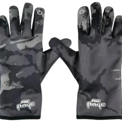 Fox Rage Bonnets, Tours De Cou & Gants * Gants Homme Thermal Camo Gloves - Camo