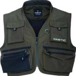 Kinetic Gilets & Chest Packs * Gilet De Pêche Strider - Olive