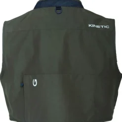 Kinetic Gilets & Chest Packs * Gilet De Pêche Strider - Olive