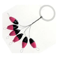 Pafex Petit Matériel * Guide Fil Stopper Ovale Rose - Par 6