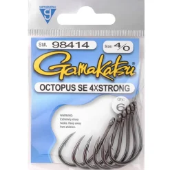Gamakatsu Hameçons|Petit Matériel * Hamecon Octopus Se 4X Strong