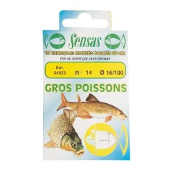 Sensas Feeder^Hamecon Monte Coup Gros Poissons