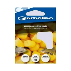 Garbolino Feeder * Hamecon Monte Special Mais - Par 10