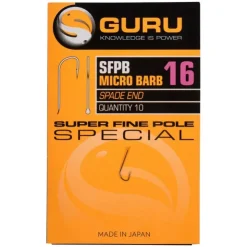 Guru Montage Ligne * Hamecon Simple Super Fine Pole - Par 10