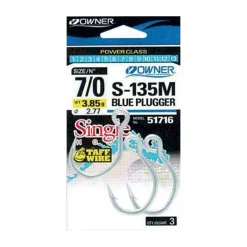 Owner Hameçons^Hamecon Simple S-135M Minnow - Par 3