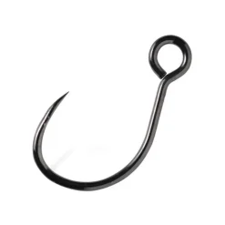 VMC Petit Matériel * Hamecon Simple 7237B Light Inline Barbless Black Nickel - Pack