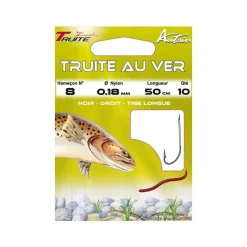 Autain Petit Matériel^Hameçon Monté Truite Au Ver