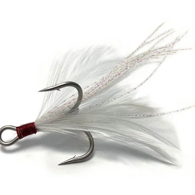Ever Green Hameçons * Hameçon Triple Treble Magic Feather