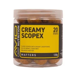 Avid Carp Appâts Carpe * Hookbait Creamy Scopex Wafter