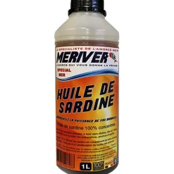 Meriver Appâts Naturels - Amorces * Huile De Sardine 1% Concentre