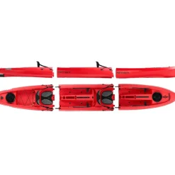 Point 65°N Canoës & Kayaks De Pêche^Kayak Mojito Duo Sit-On-Top Modulable