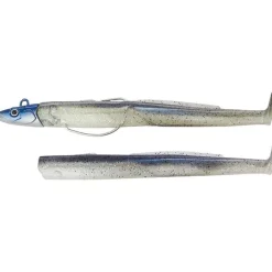 Fiiish Leurres Mer^Kit Leurre Souple Arme Combo Black Eel 150 + Tete Plombee Shore