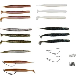 Savage Gear Cadeaux & Décoration|Cadeaux & Décoration^Kit Leurre Souple Armé Gravity Stick Kit