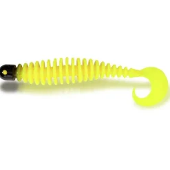 Black Cat Leurres Silure * Leurre Souple Curly Worm - 17Cm