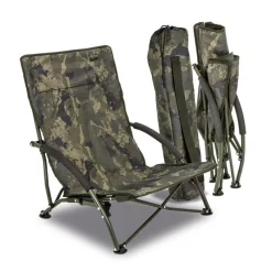 Solar Bivouac^Levelchair Undercover Camo Foldable Easy Chair Low