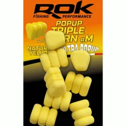 Rok Fishing Appâts - Amorces|Appâts Carpe^Maïs Artificiel Natural Yellow Popup