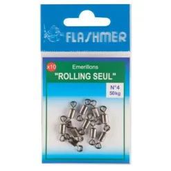 Flashmer Montage Ligne * Émerillon Rolling Seul