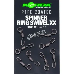 Korda Montages Carpe * Émerillon Ptfe Spinner Ring Swivel Xx