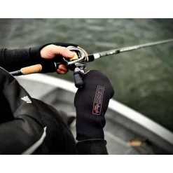 Fox Rage Bonnets, Tours De Cou & Gants * Mitaine Pro Series Neoprene Mitts - Noir