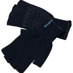 Kinetic Bonnets, Tours De Cou & Gants^Mitaines Merino Wool Half Finger Glove - Noir