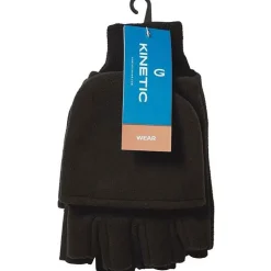 Kinetic Bonnets, Tours De Cou & Gants * Mitaines Polaire Wind Stop - Noir