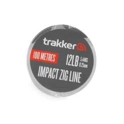 Trakker Fils - Tresses Carpe * Monofilament Impact Zig Line - 100M