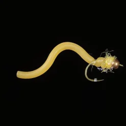 JMC Mouches^Mouche Nymphes Worm 3 Bl Tung