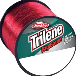 Berkley Fils - Tresses Carpe|Fils - Tresses - Bdl Carnassier * Nylon Trilene Big Game - Rouge
